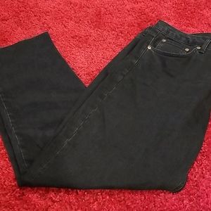 NWOT TopShop Men's Black Jeans Sz 36x32